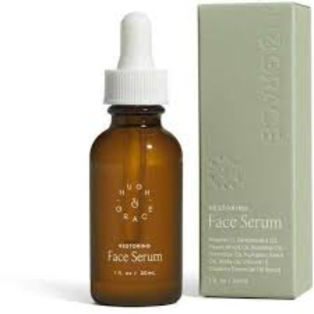 NIB:  Hugh & Grace Restoring Face Serum 1 oz.